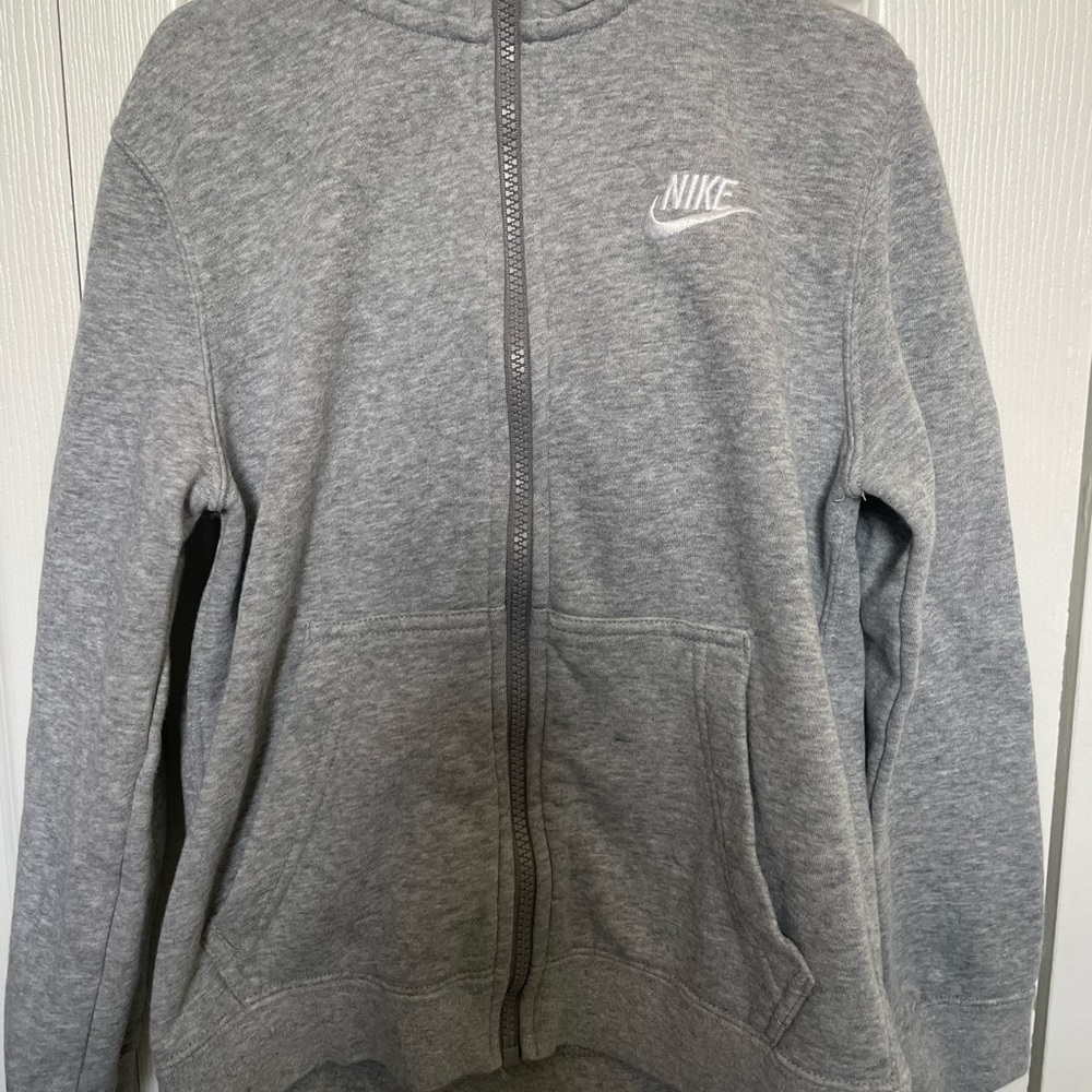 kids nike zip up